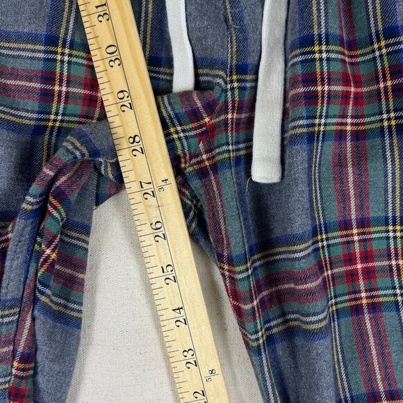 Y2K Abercrombie Plaid Flannel Pajama Pants XS Cozy Women's Lounge Soft Sleepwear - Picture 10 of 11